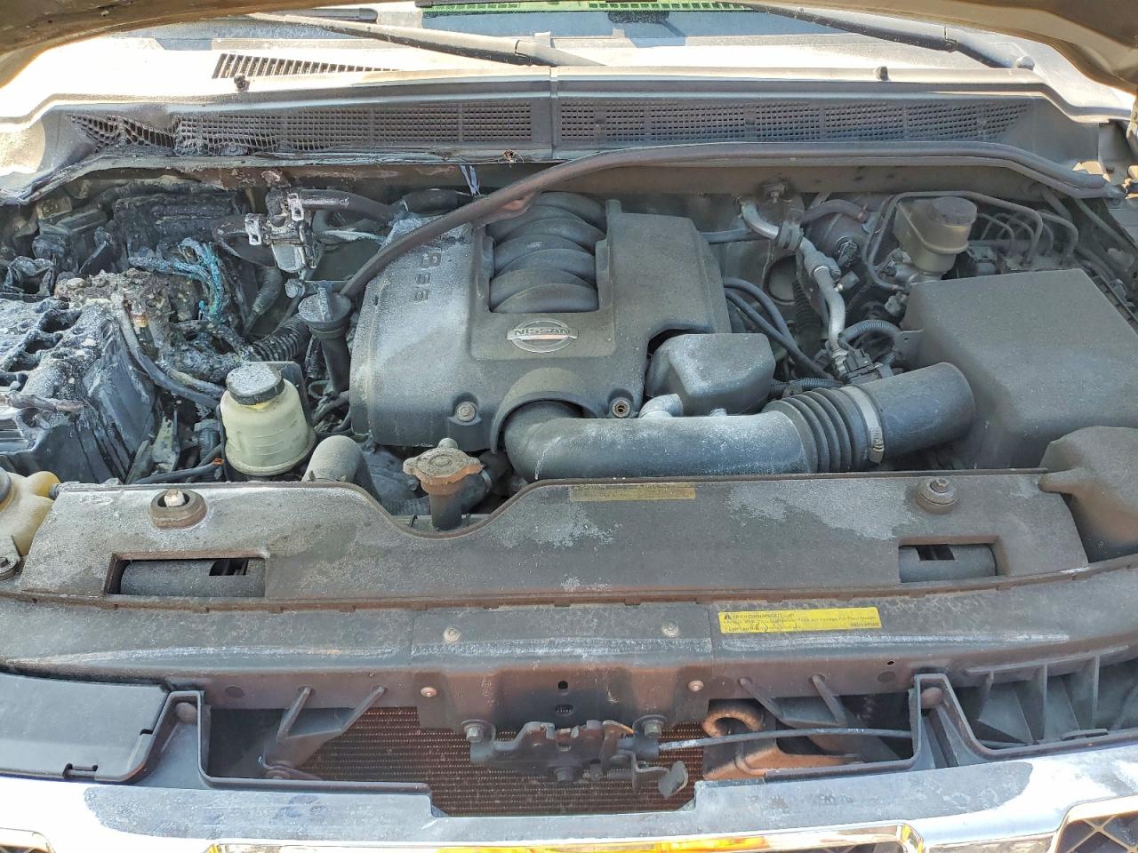 2004 Nissan Titan Xe Серебряный vin: 1N6AA07B74N544624