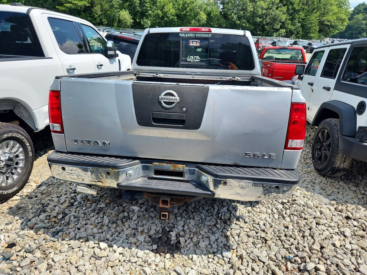 2004 Nissan Titan Xe Серебряный vin: 1N6AA07B74N544624
