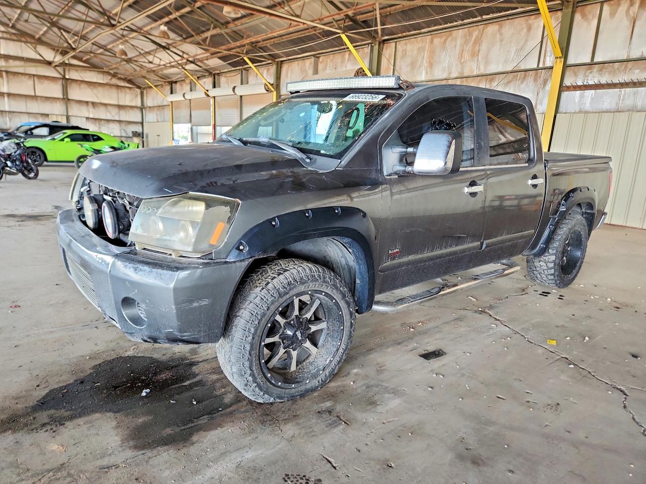 2004 Nissan Titan Xe Gray vin: 1N6AA07B74N552772