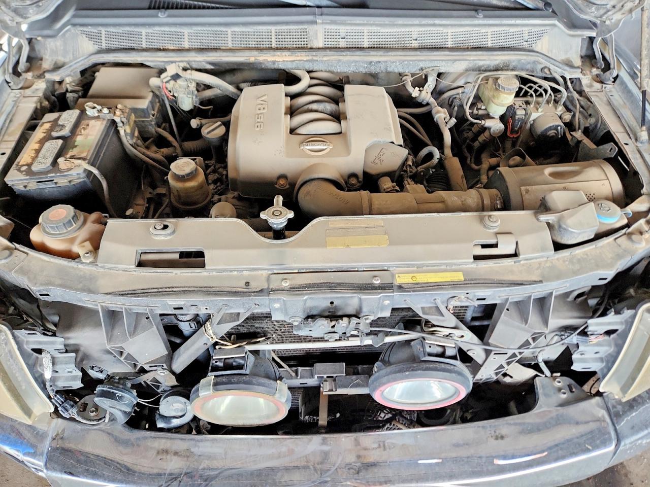 2004 Nissan Titan Xe Gray vin: 1N6AA07B74N552772