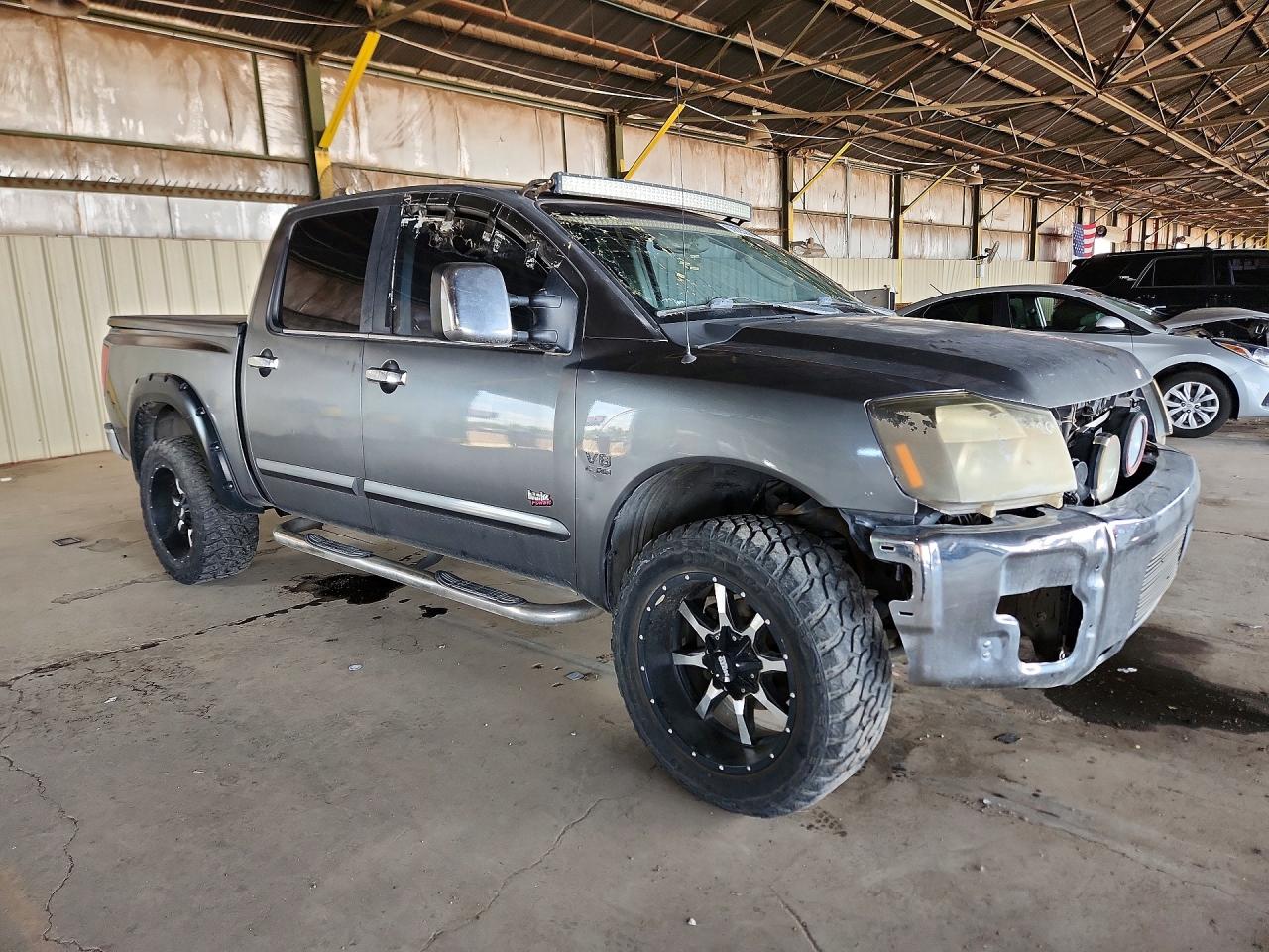 2004 Nissan Titan Xe Gray vin: 1N6AA07B74N552772