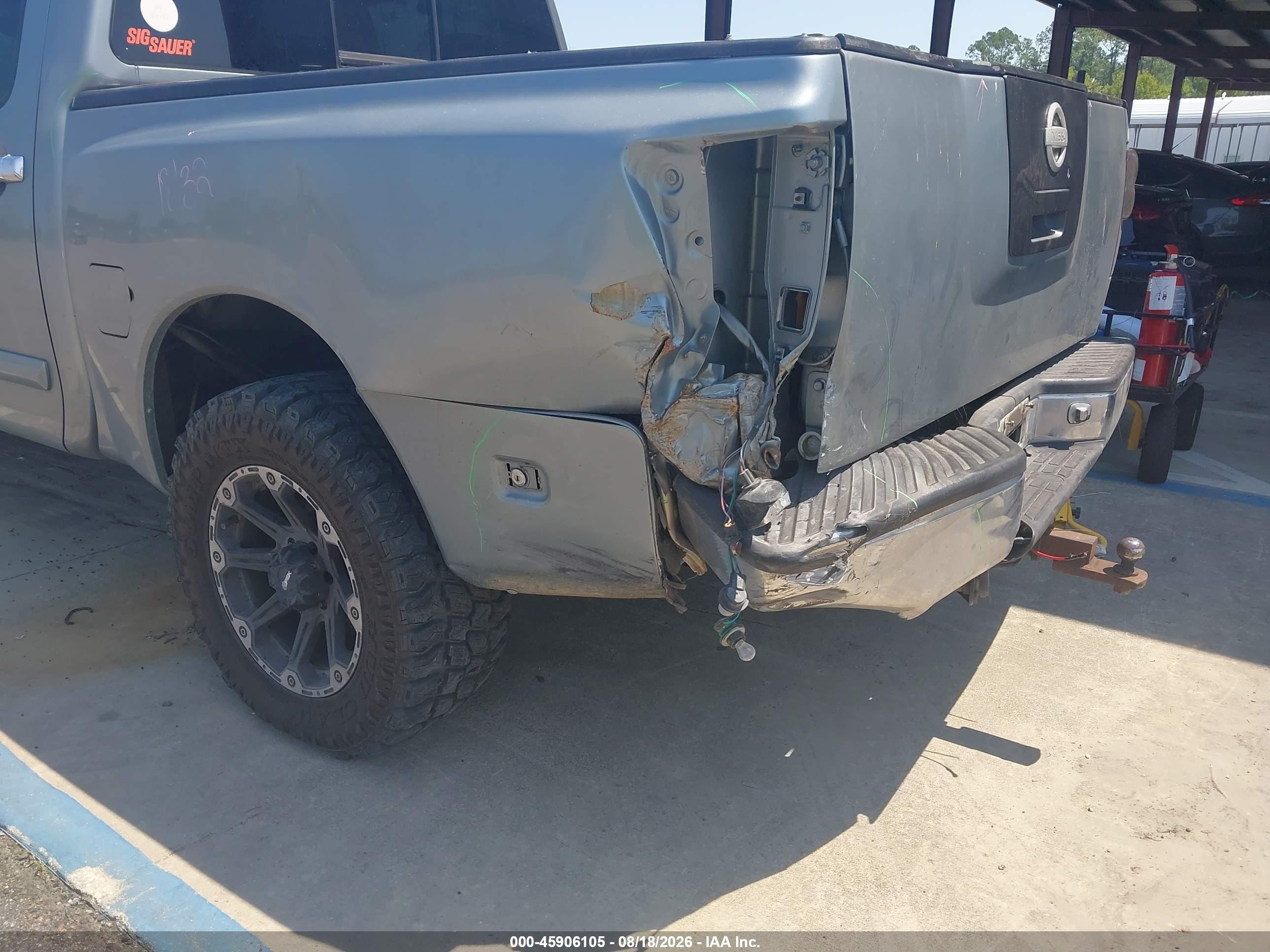 2004 Nissan Titan Se Light Blue vin: 1N6AA07B74N553565