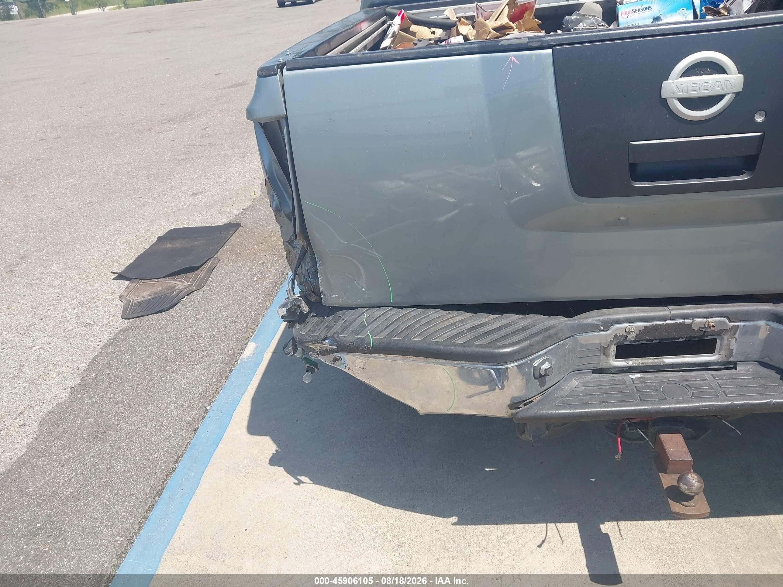 2004 Nissan Titan Se Light Blue vin: 1N6AA07B74N553565