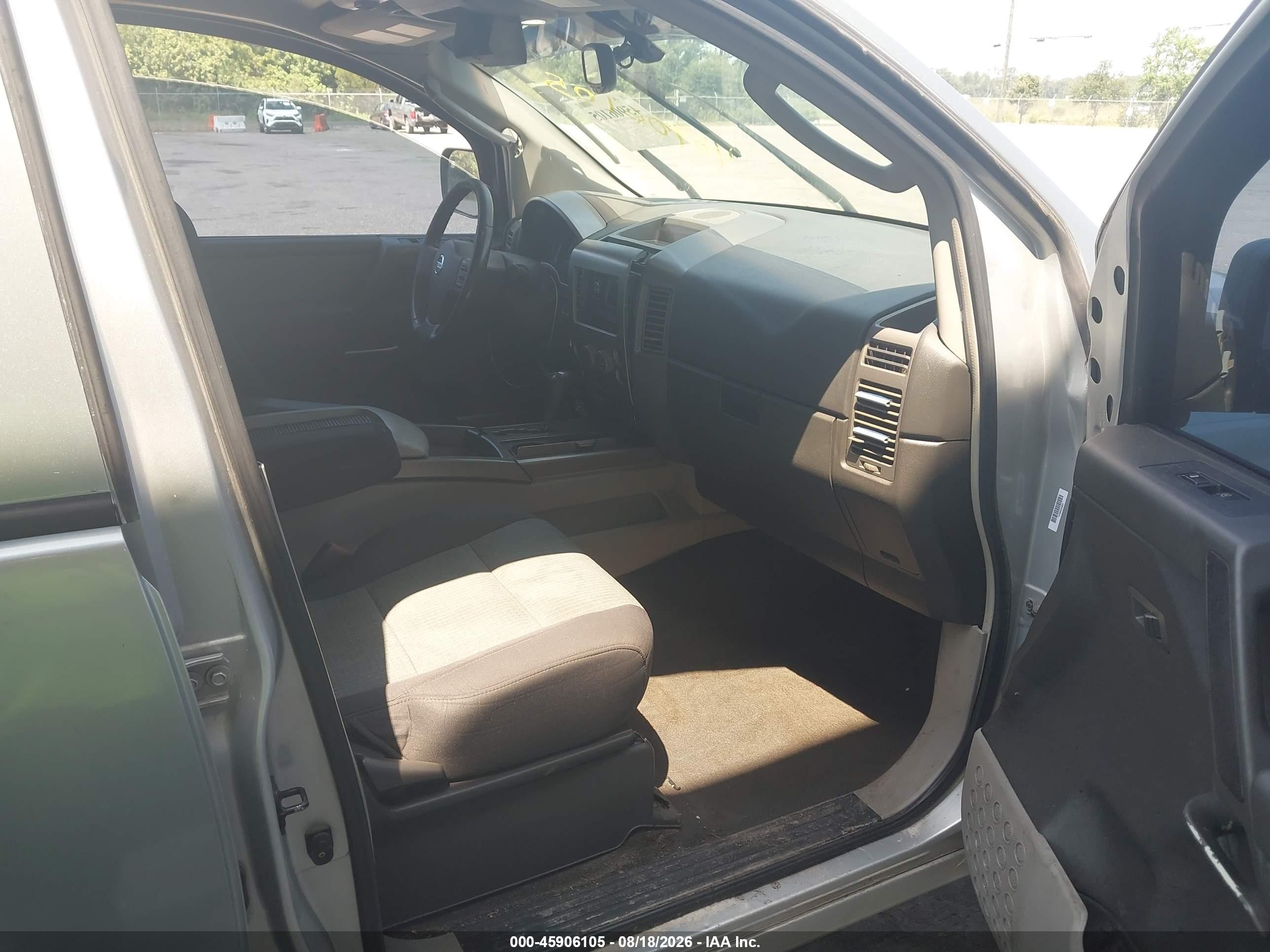 2004 Nissan Titan Se Light Blue vin: 1N6AA07B74N553565