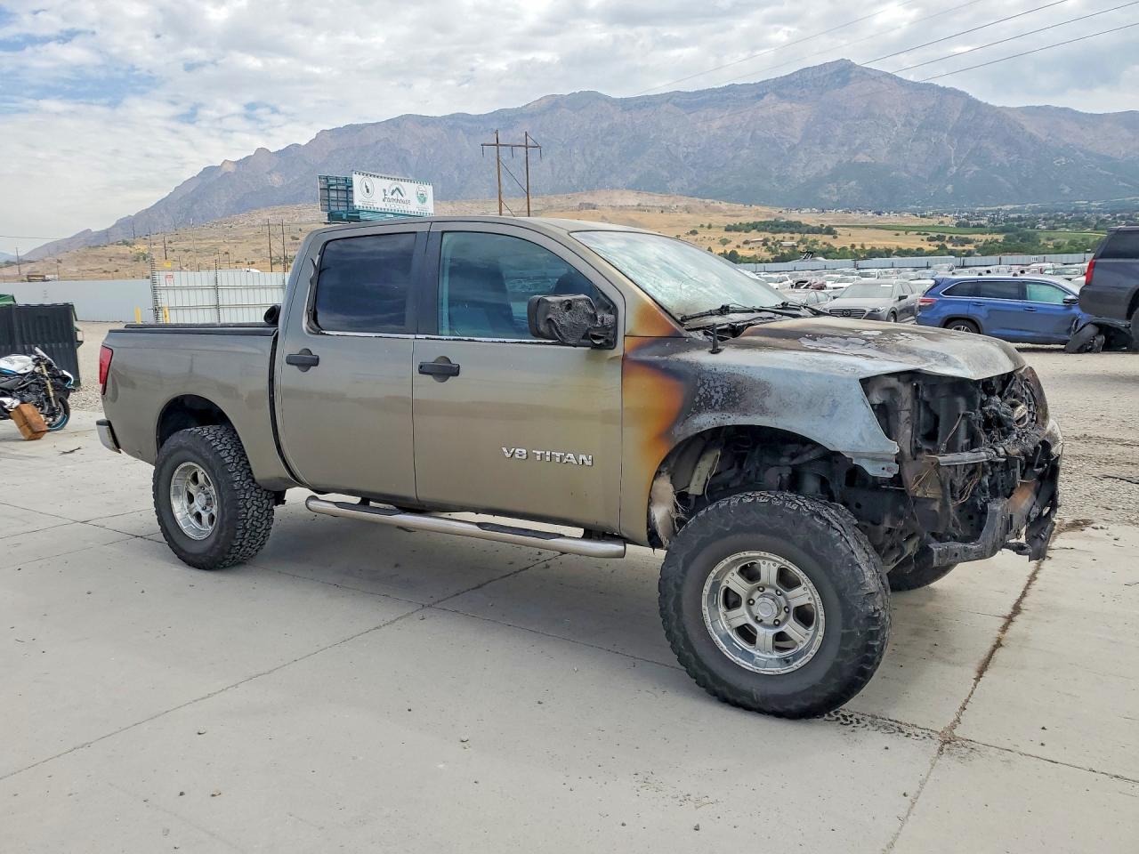 2006 Nissan Titan Xe Tan vin: 1N6AA07B76N512405