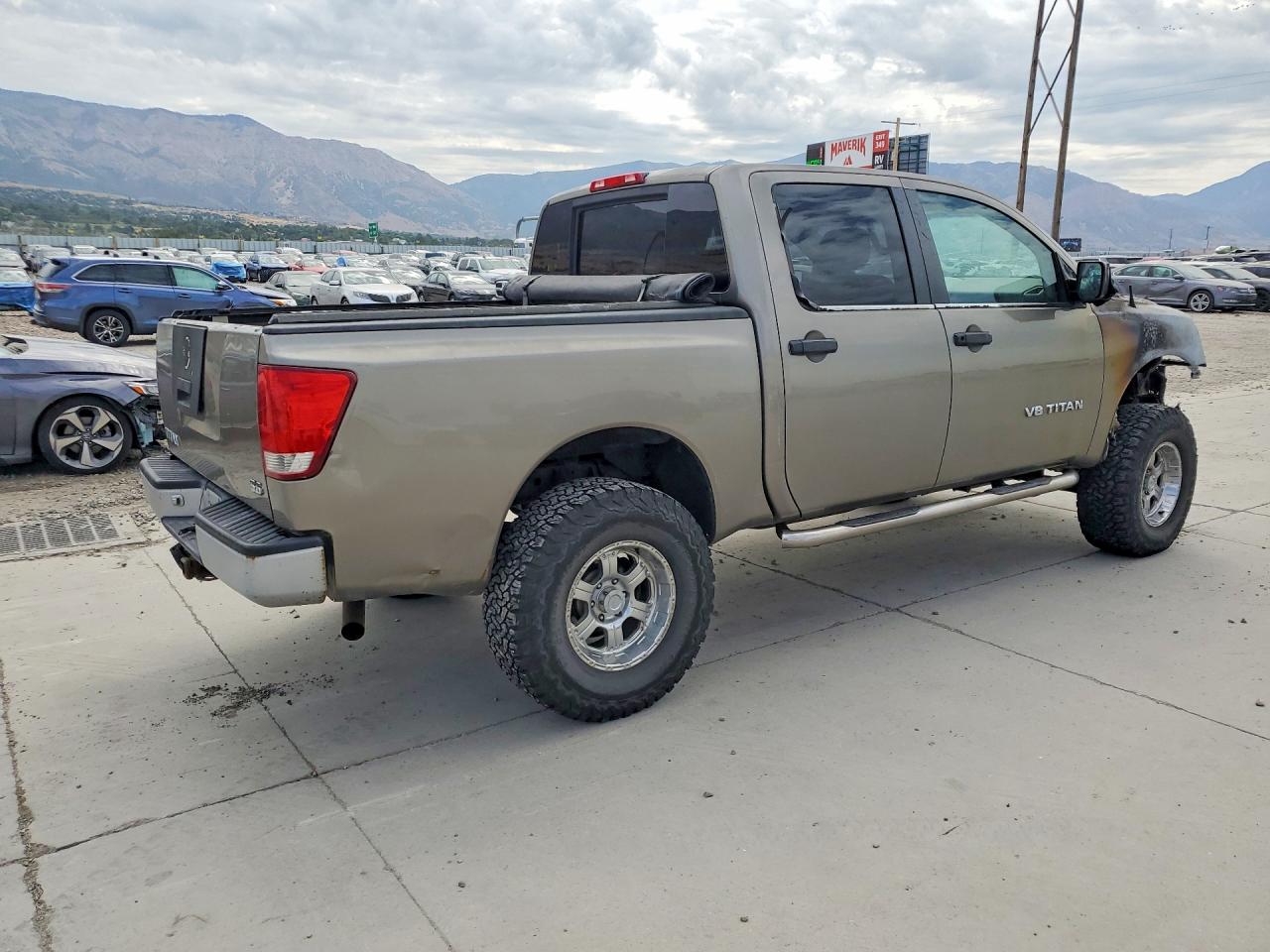 2006 Nissan Titan Xe Tan vin: 1N6AA07B76N512405