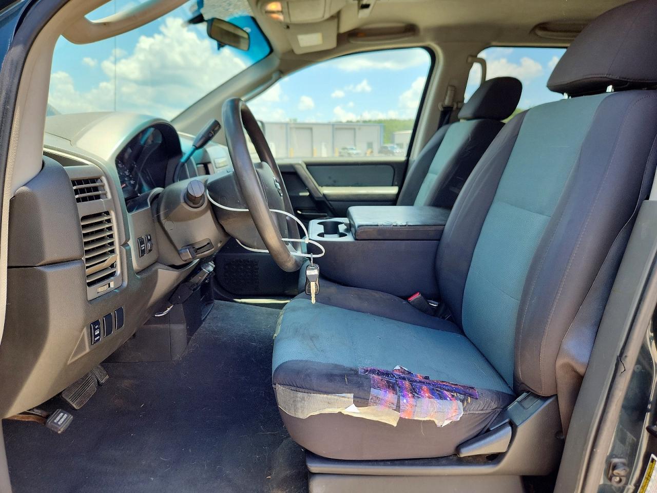 2006 Nissan Titan Xe Синий vin: 1N6AA07B76N544352
