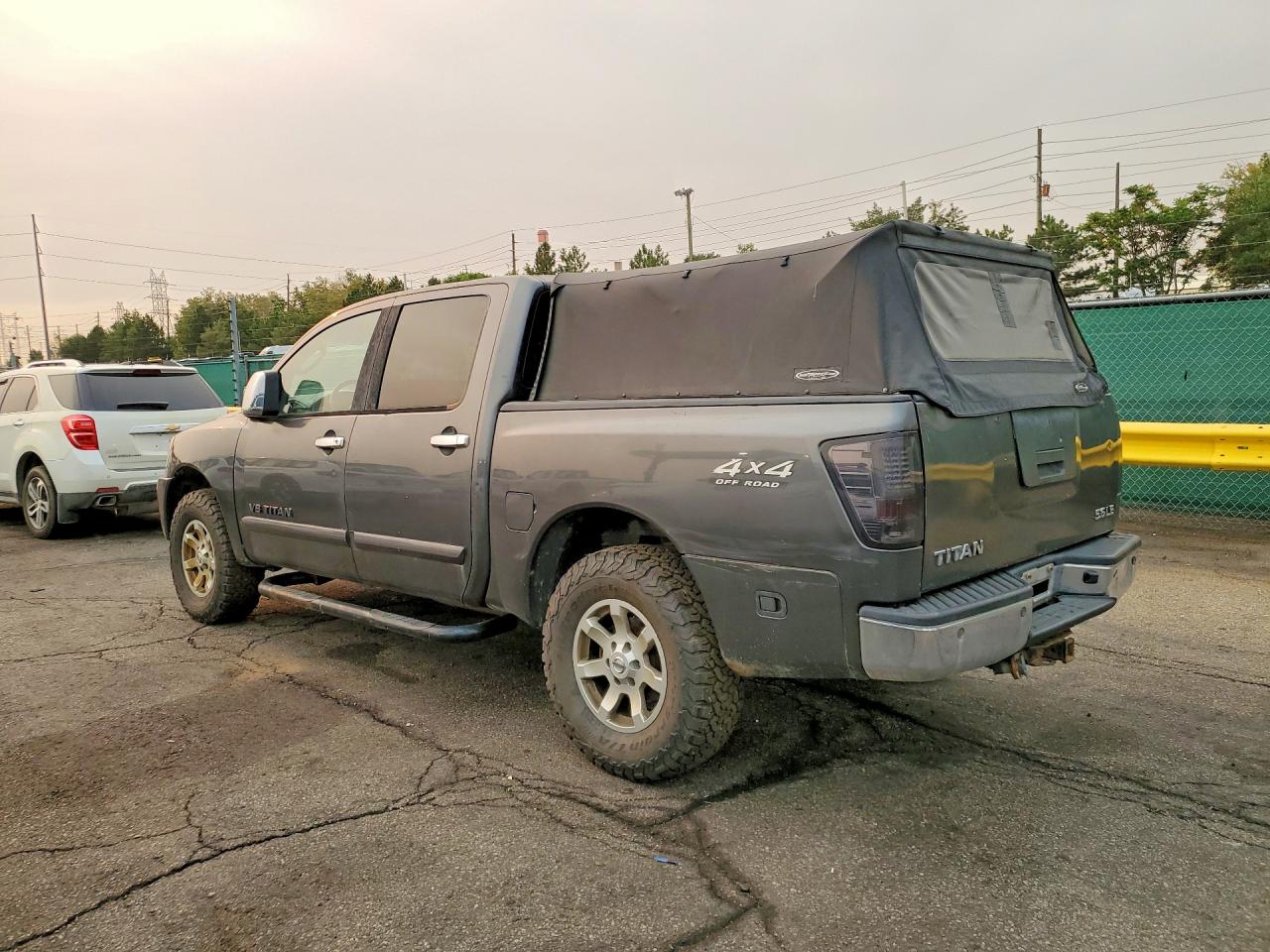 2007 Nissan Titan Xe Gray vin: 1N6AA07B77N229391