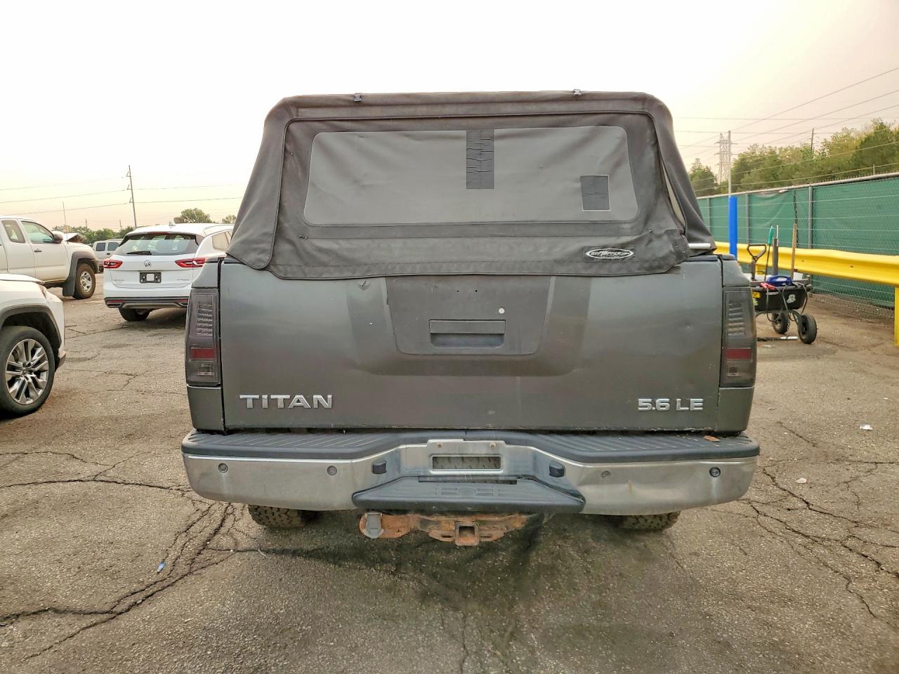 2007 Nissan Titan Xe Gray vin: 1N6AA07B77N229391