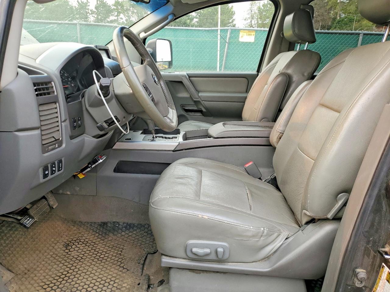 2007 Nissan Titan Xe Gray vin: 1N6AA07B77N229391