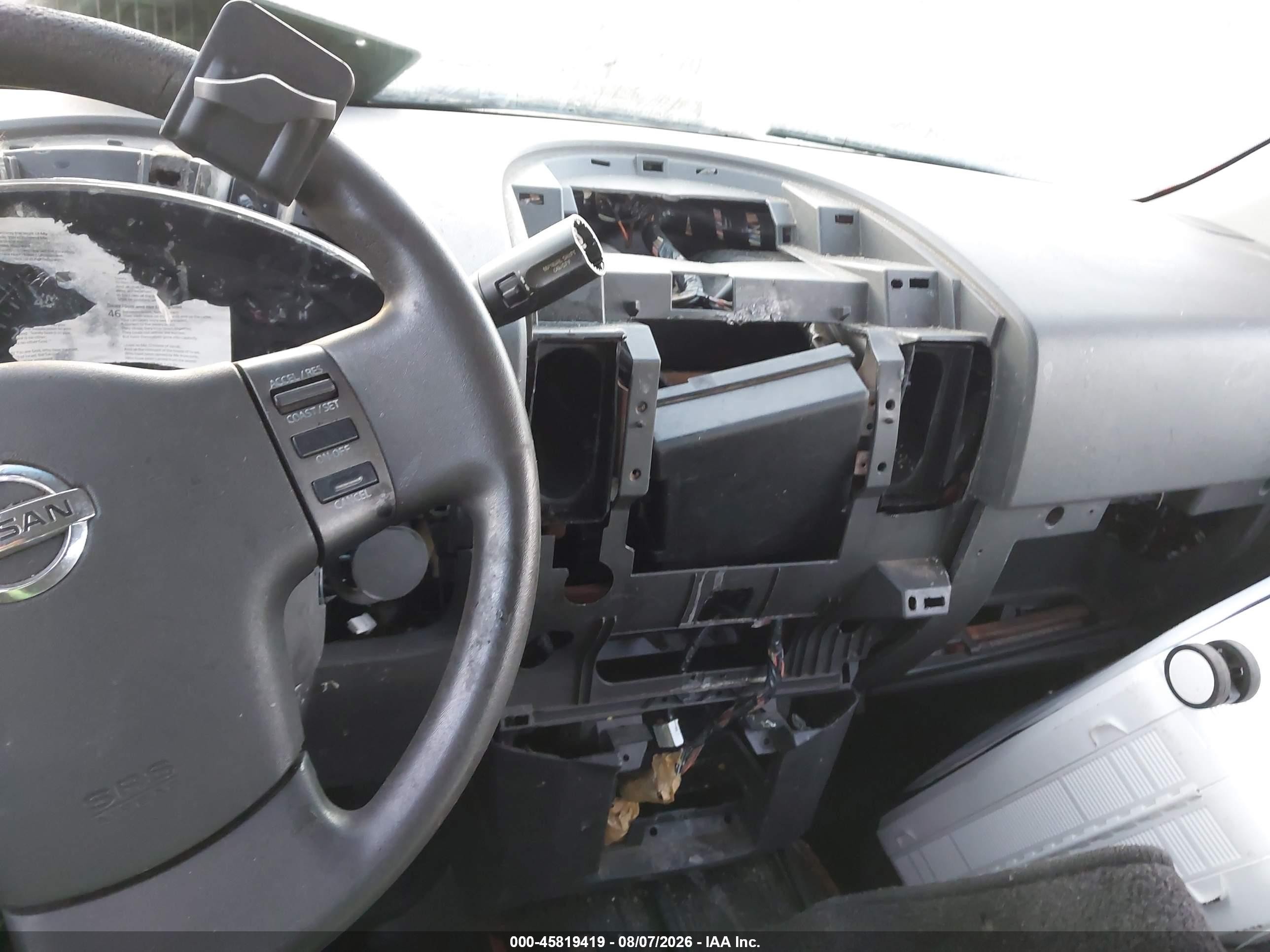 2007 Nissan Titan Xe Gray vin: 1N6AA07B77N243534