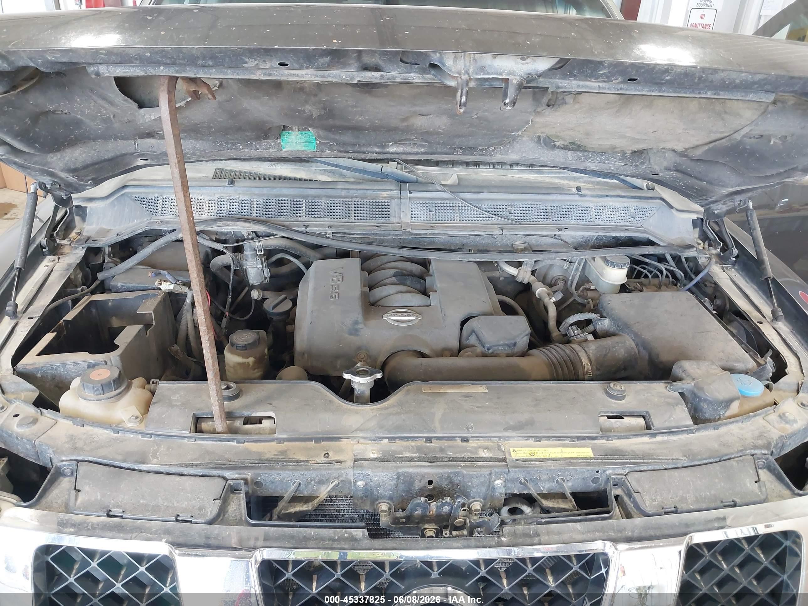 2004 Nissan Titan Se Gray vin: 1N6AA07B84N528013