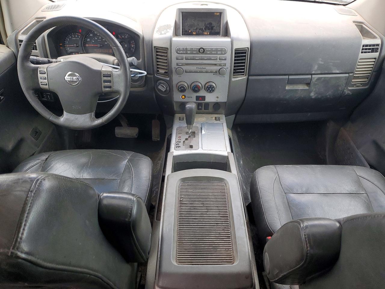 2005 Nissan Titan Xe Gray vin: 1N6AA07B85N562471