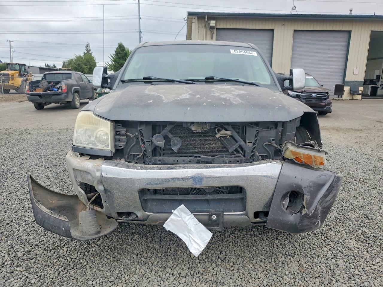2005 Nissan Titan Xe Gray vin: 1N6AA07B85N562471