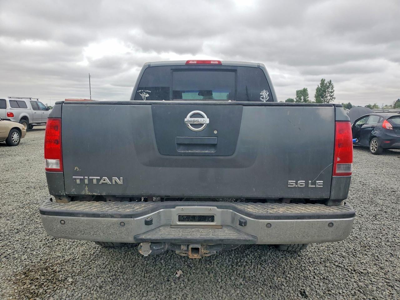 2005 Nissan Titan Xe Gray vin: 1N6AA07B85N562471