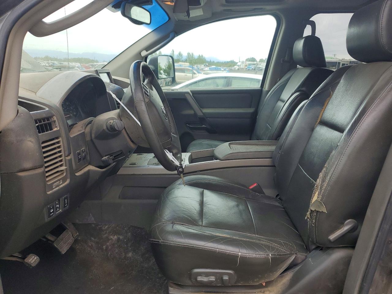 2005 Nissan Titan Xe Gray vin: 1N6AA07B85N562471