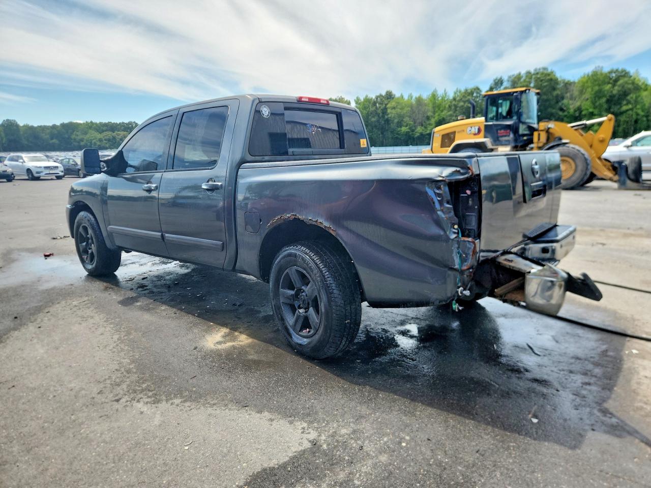 2007 Nissan Titan Xe Gray vin: 1N6AA07B87N204516