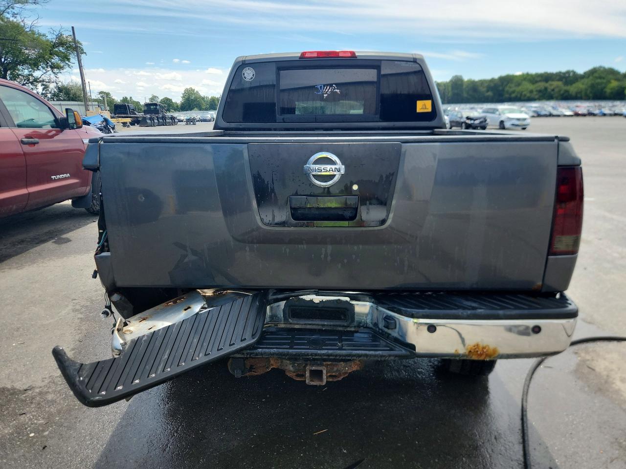 2007 Nissan Titan Xe Gray vin: 1N6AA07B87N204516