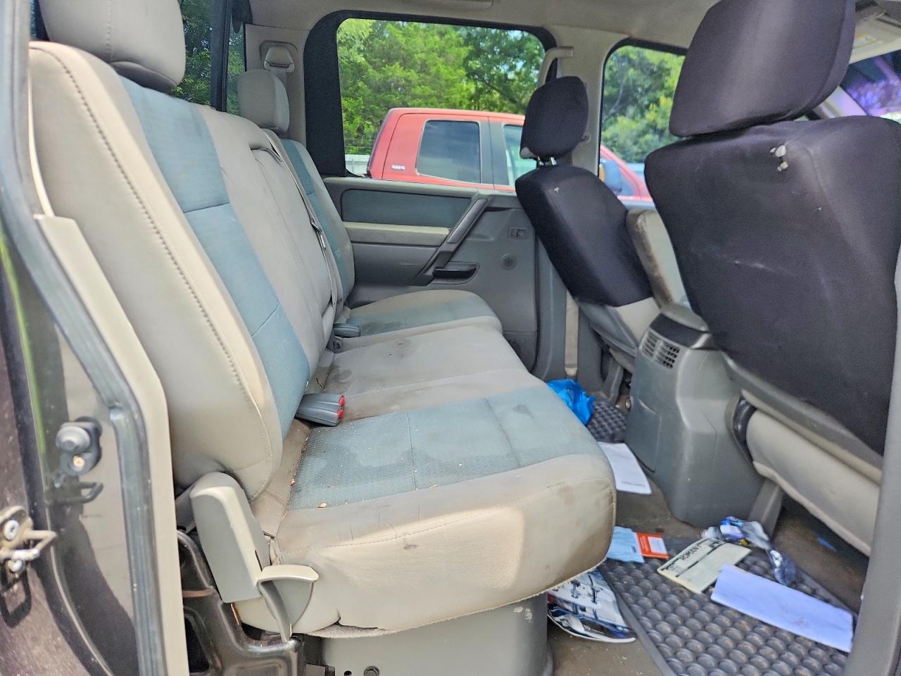 2007 Nissan Titan Xe Gray vin: 1N6AA07B87N204516