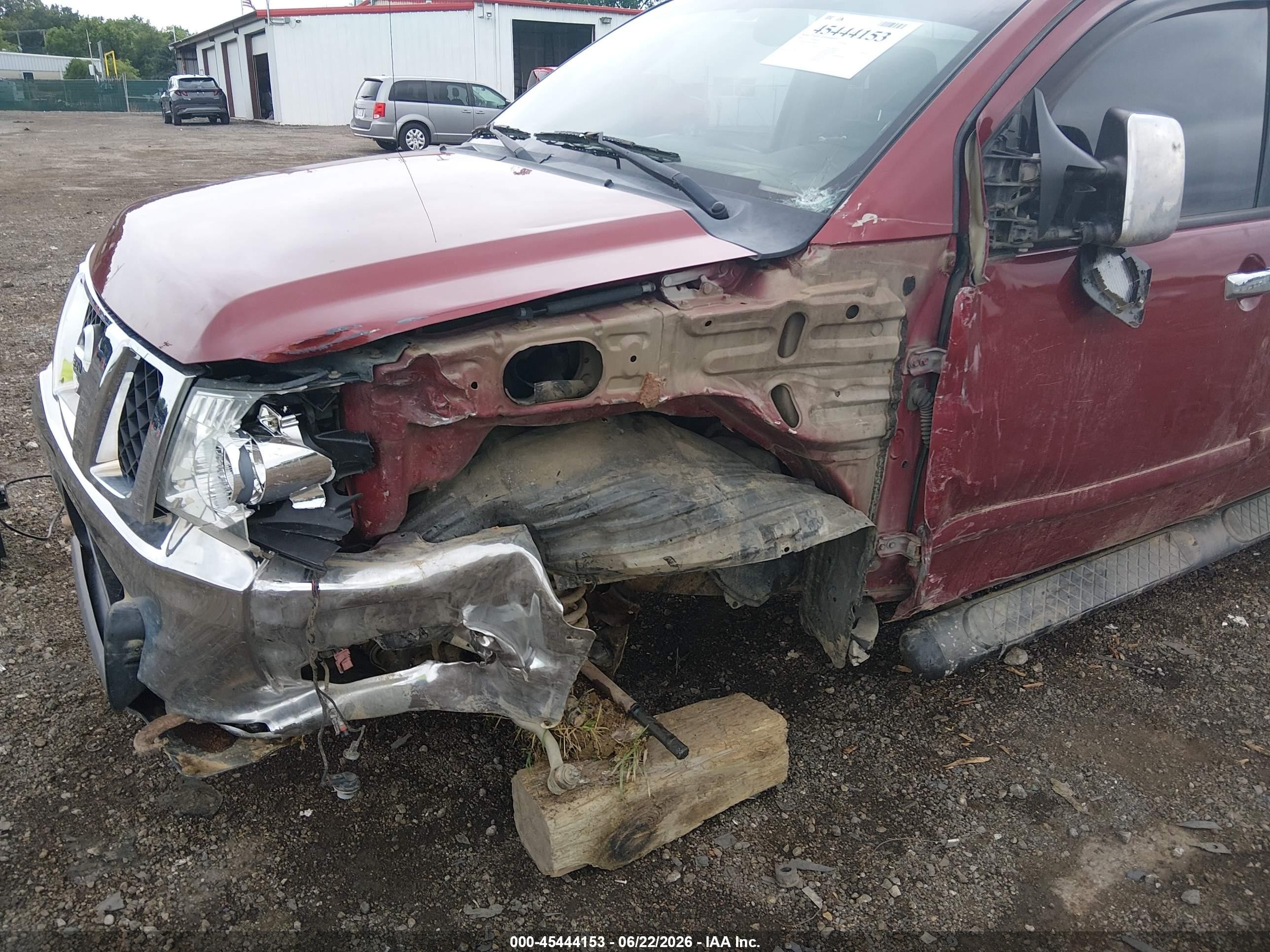 2004 Nissan Titan Le Темно-бордовый vin: 1N6AA07B94N570089