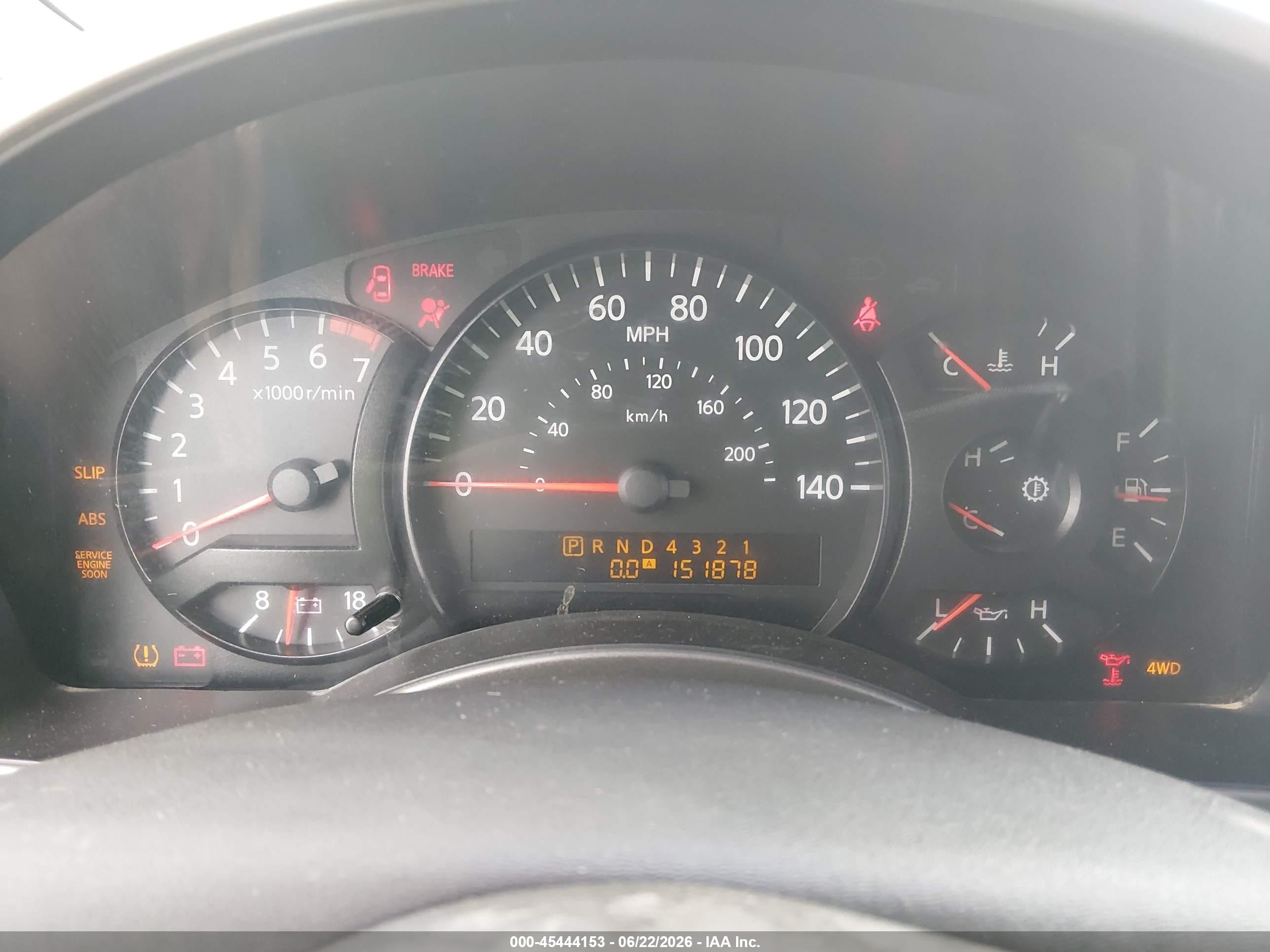 2004 Nissan Titan Le Темно-бордовый vin: 1N6AA07B94N570089