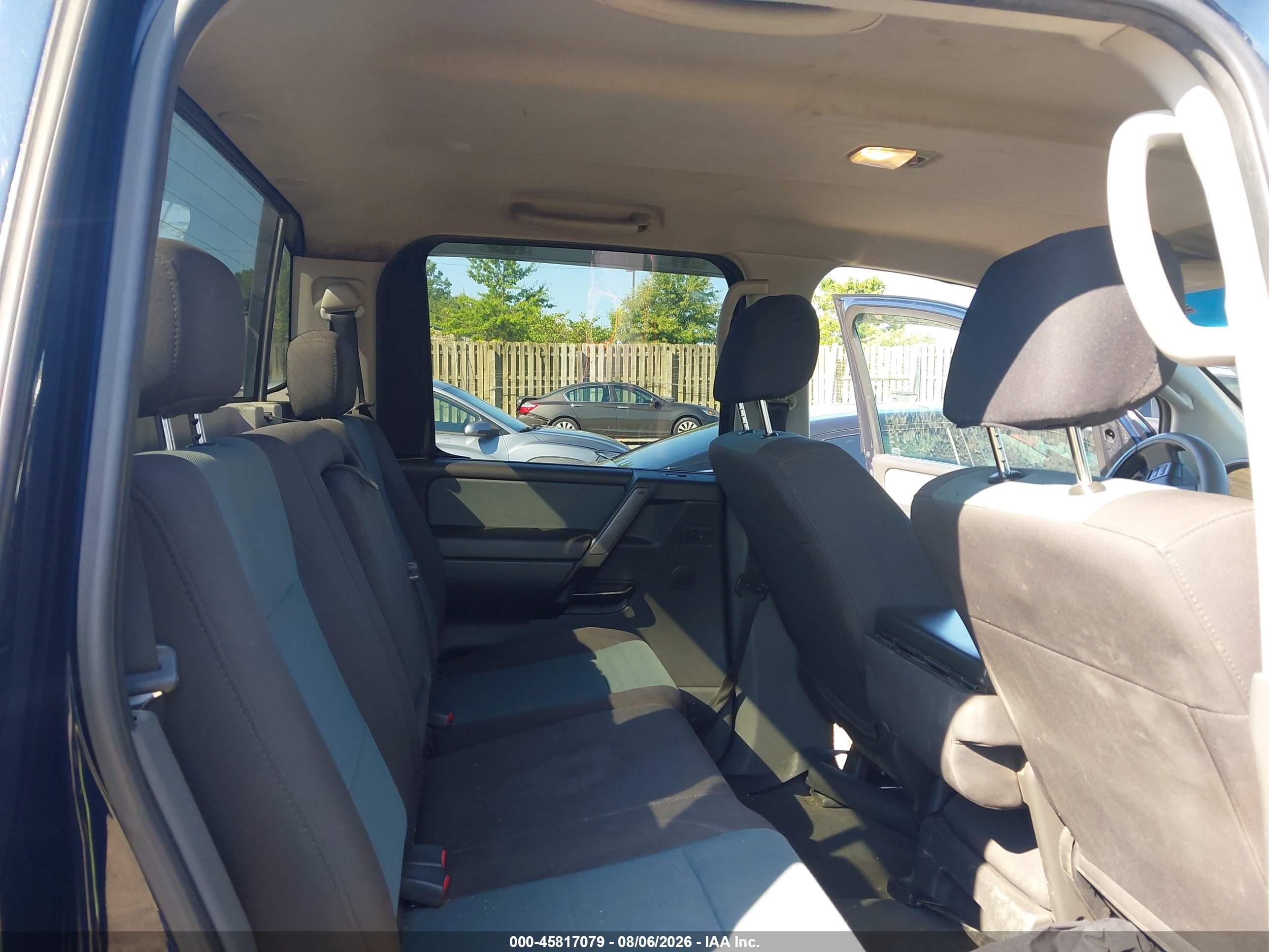 2007 Nissan Titan Xe Black vin: 1N6AA07B97N225293