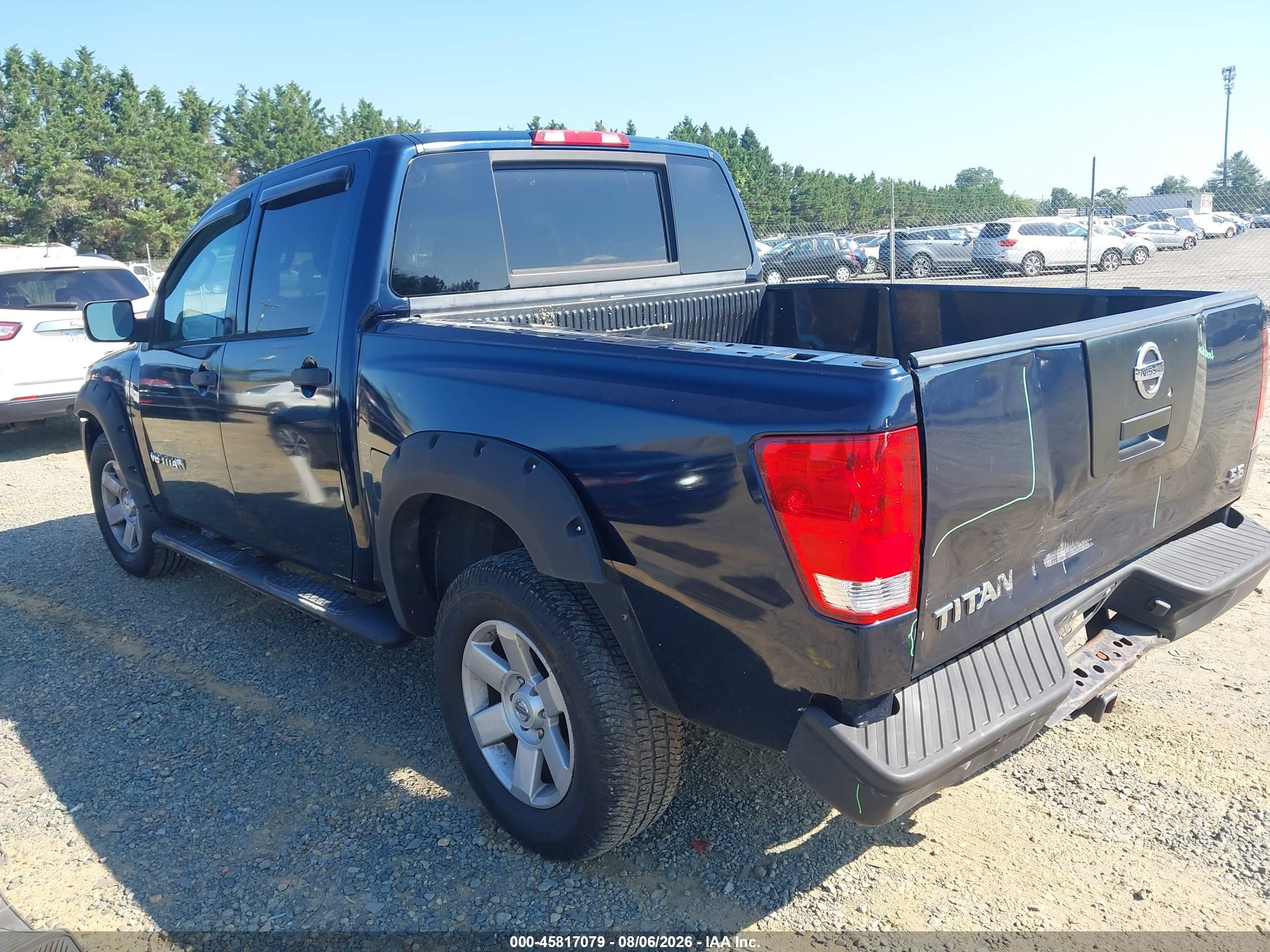 2007 Nissan Titan Xe Black vin: 1N6AA07B97N225293