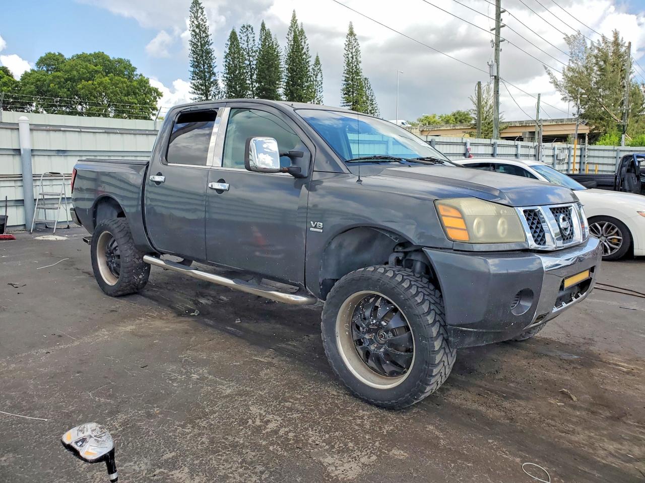 2004 Nissan Titan Xe Серый vin: 1N6AA07BX4N525050