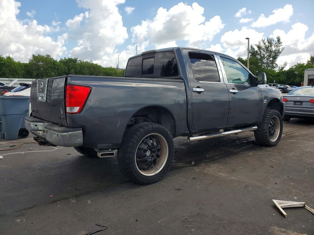 2004 Nissan Titan Xe Серый vin: 1N6AA07BX4N525050