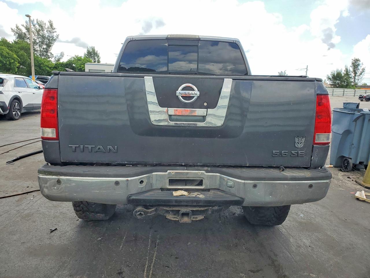 2004 Nissan Titan Xe Серый vin: 1N6AA07BX4N525050