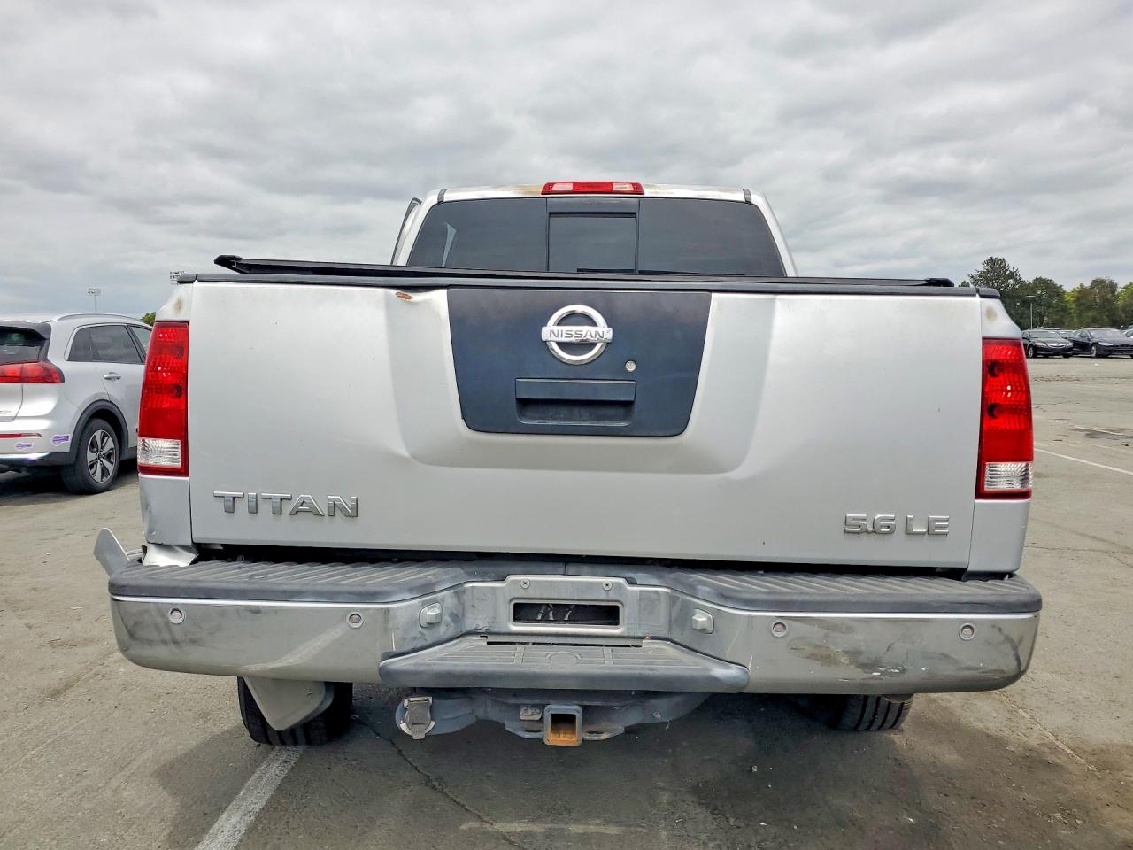 2004 Nissan Titan Xe Серебряный vin: 1N6AA07BX4N586284