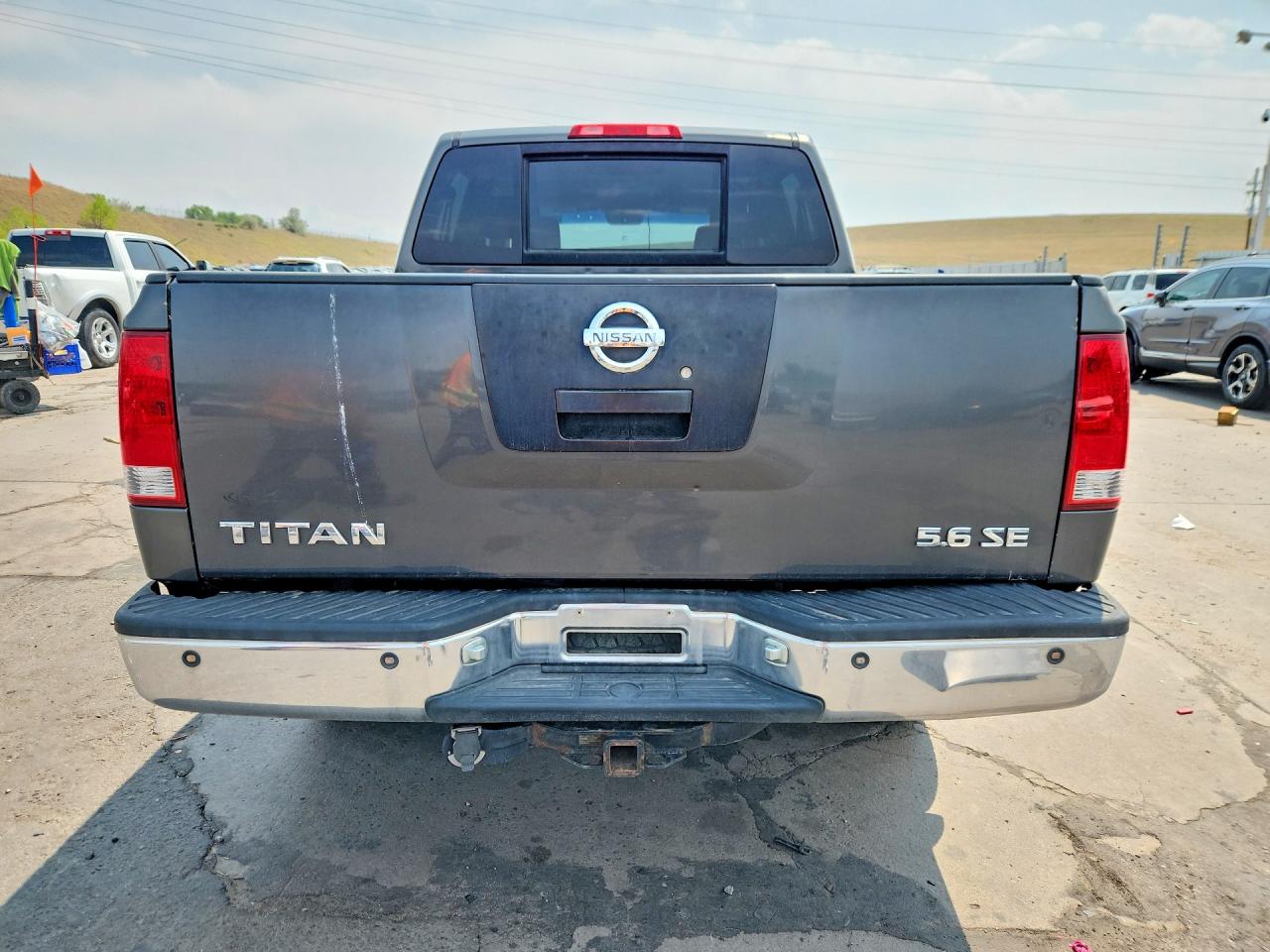 2006 Nissan Titan Xe Gray vin: 1N6AA07BX6N557743
