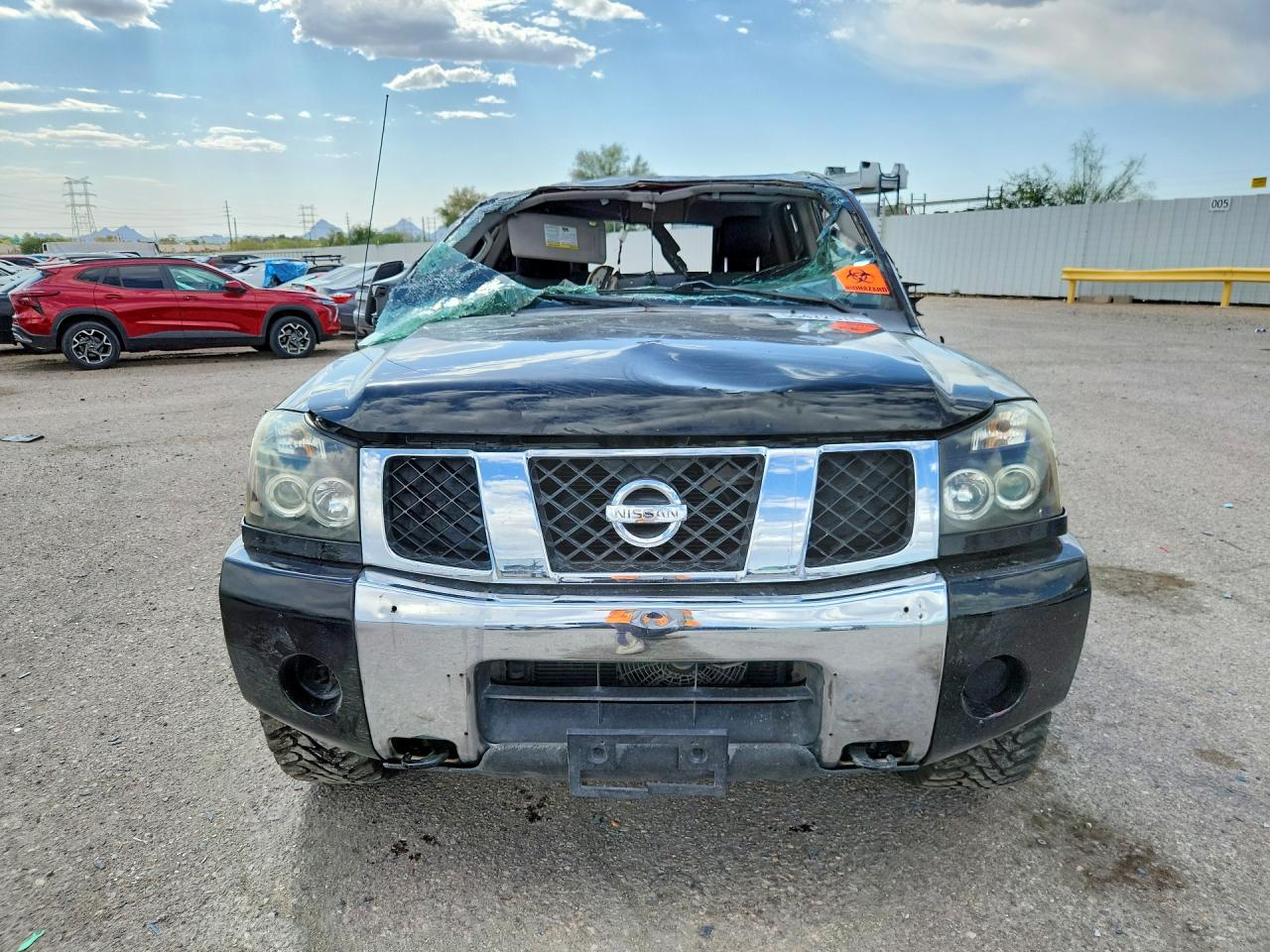 2006 Nissan Titan Xe Black vin: 1N6AA07BX6N572095