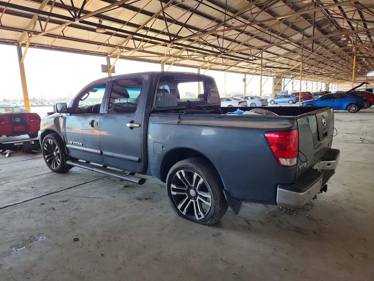 2007 Nissan Titan Xe Gray vin: 1N6AA07BX7N219745