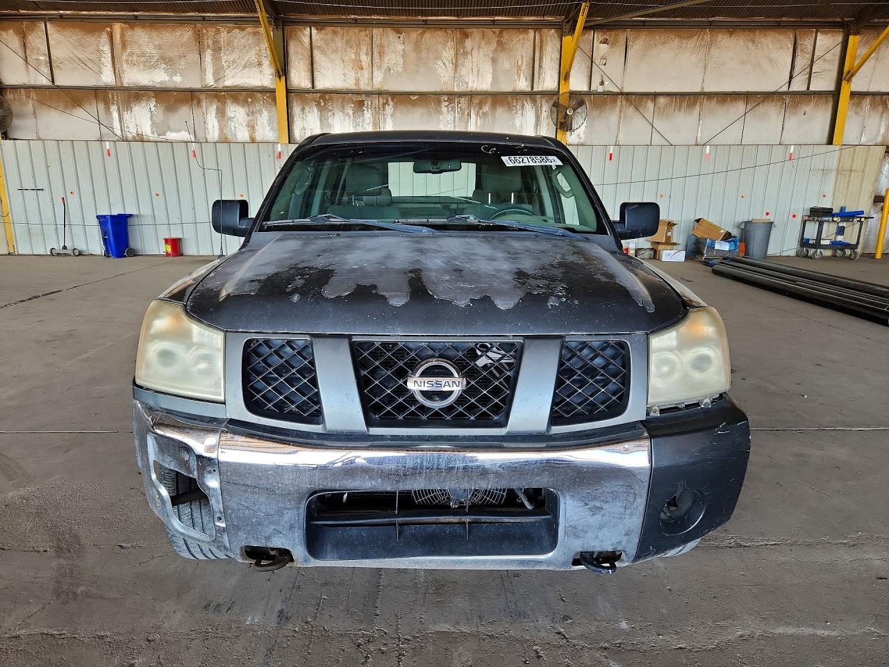 2007 Nissan Titan Xe Gray vin: 1N6AA07BX7N219745