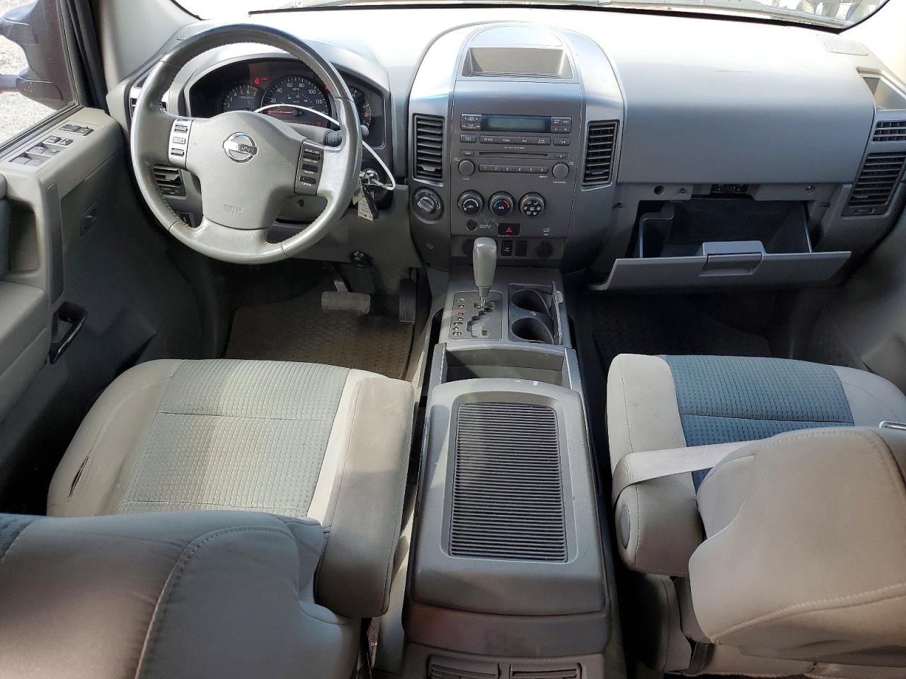 2007 Nissan Titan Xe Red vin: 1N6AA07BX7N243334
