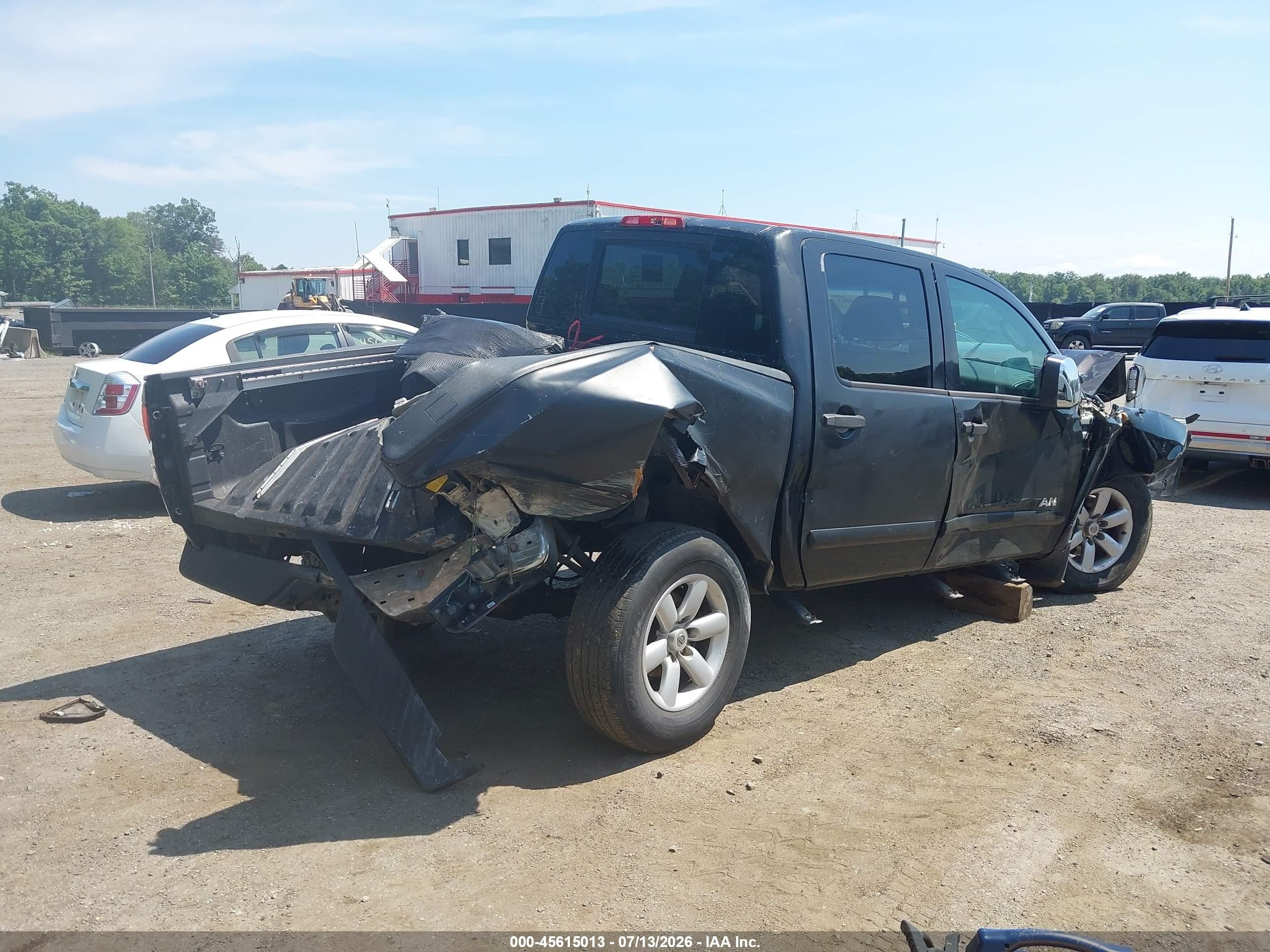 2008 Nissan Titan Se Черный vin: 1N6AA07C18N305231
