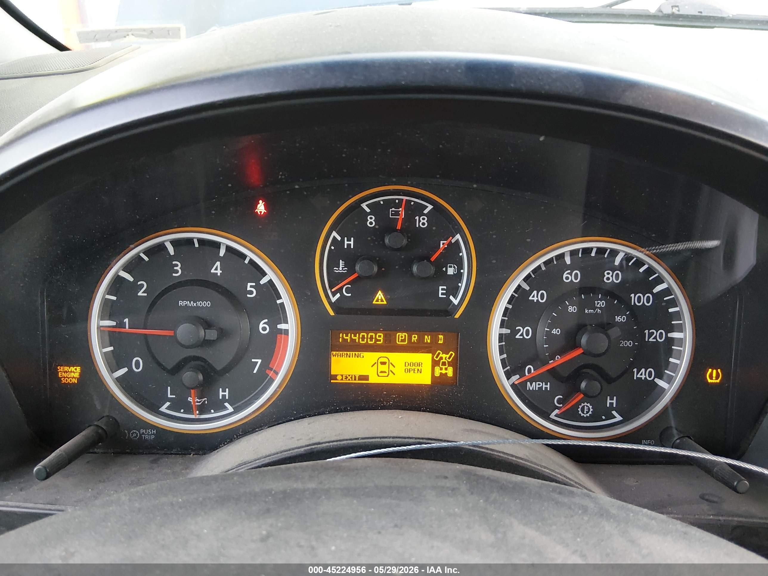 2008 Nissan Titan Se Black vin: 1N6AA07C18N333076