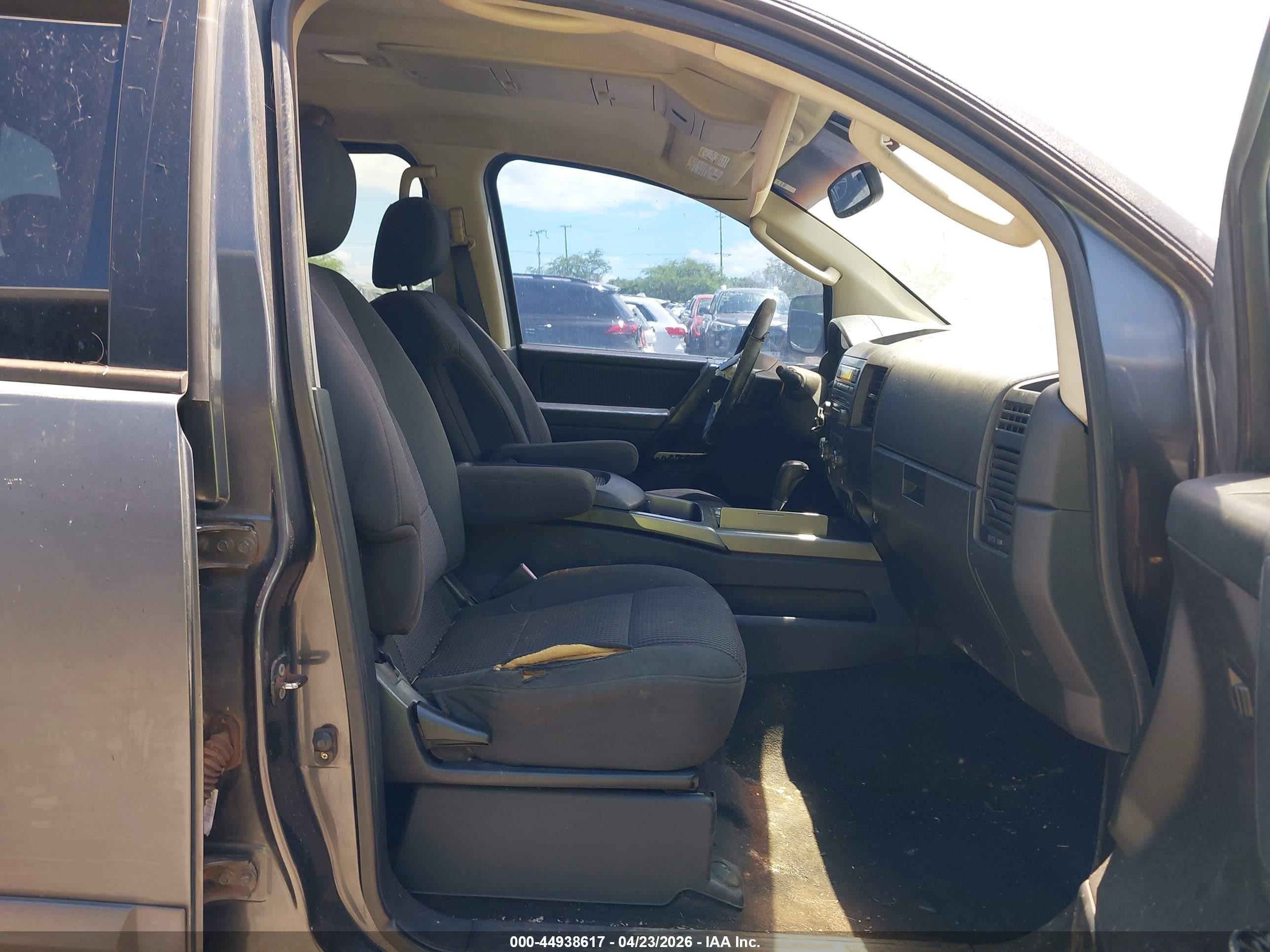 2008 Nissan Titan Se Gray vin: 1N6AA07C28N300426