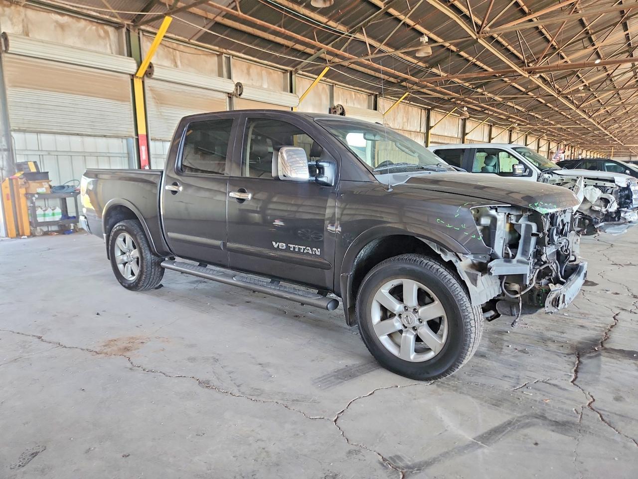 2009 Nissan Titan Xe Gray vin: 1N6AA07C29N318782