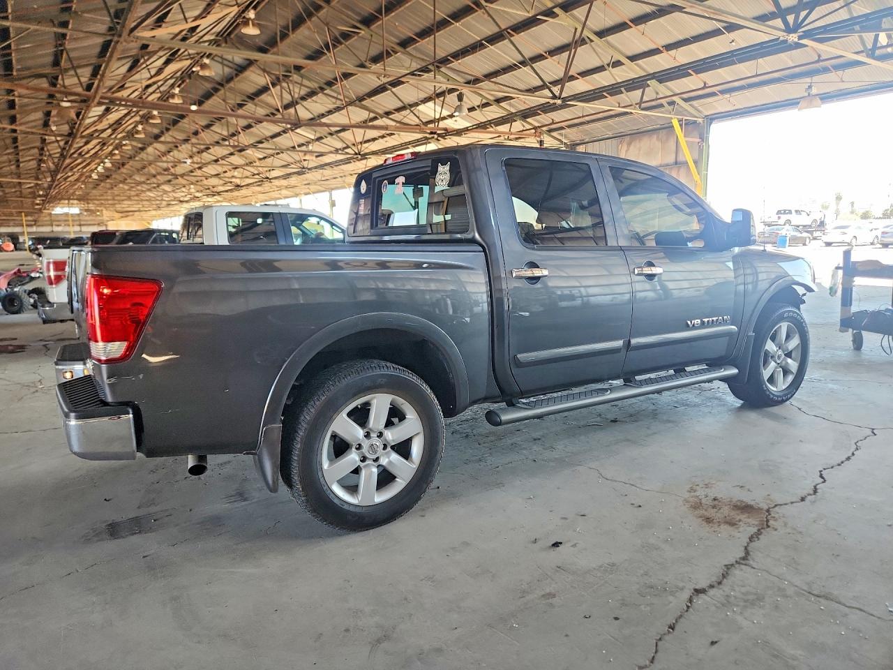 2009 Nissan Titan Xe Gray vin: 1N6AA07C29N318782