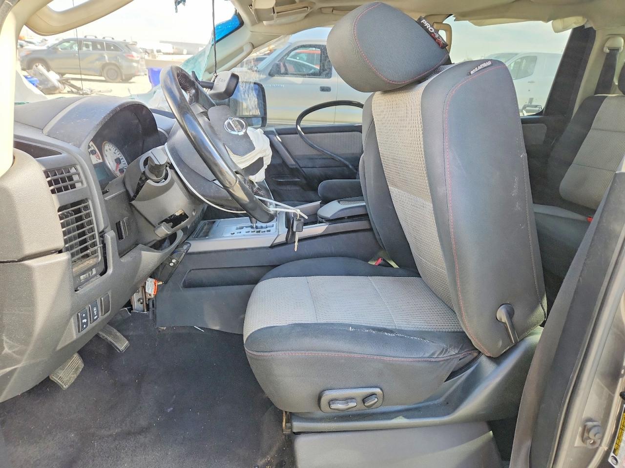 2008 Nissan Titan Xe Gray vin: 1N6AA07C38N303934