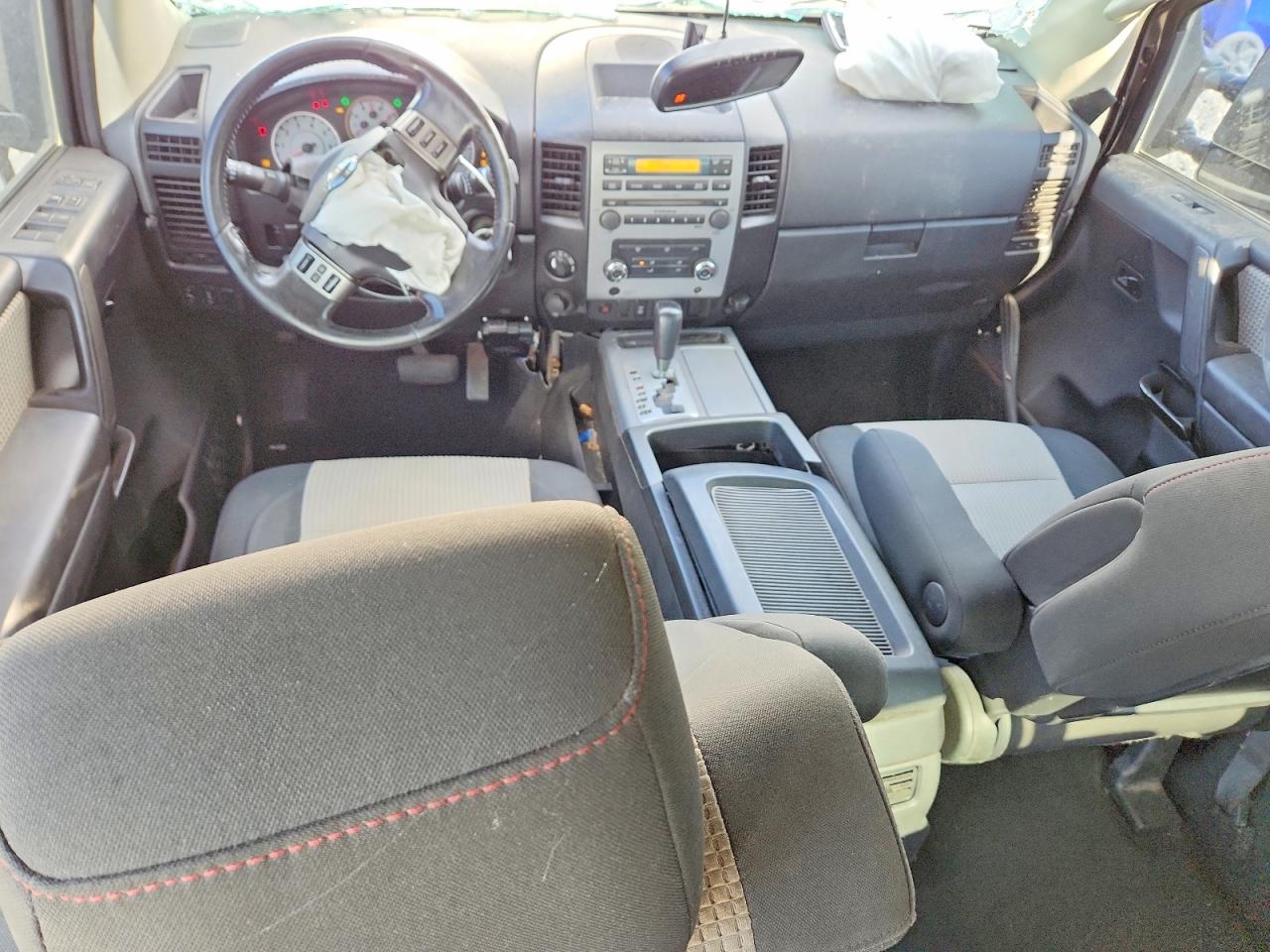 2008 Nissan Titan Xe Gray vin: 1N6AA07C38N303934