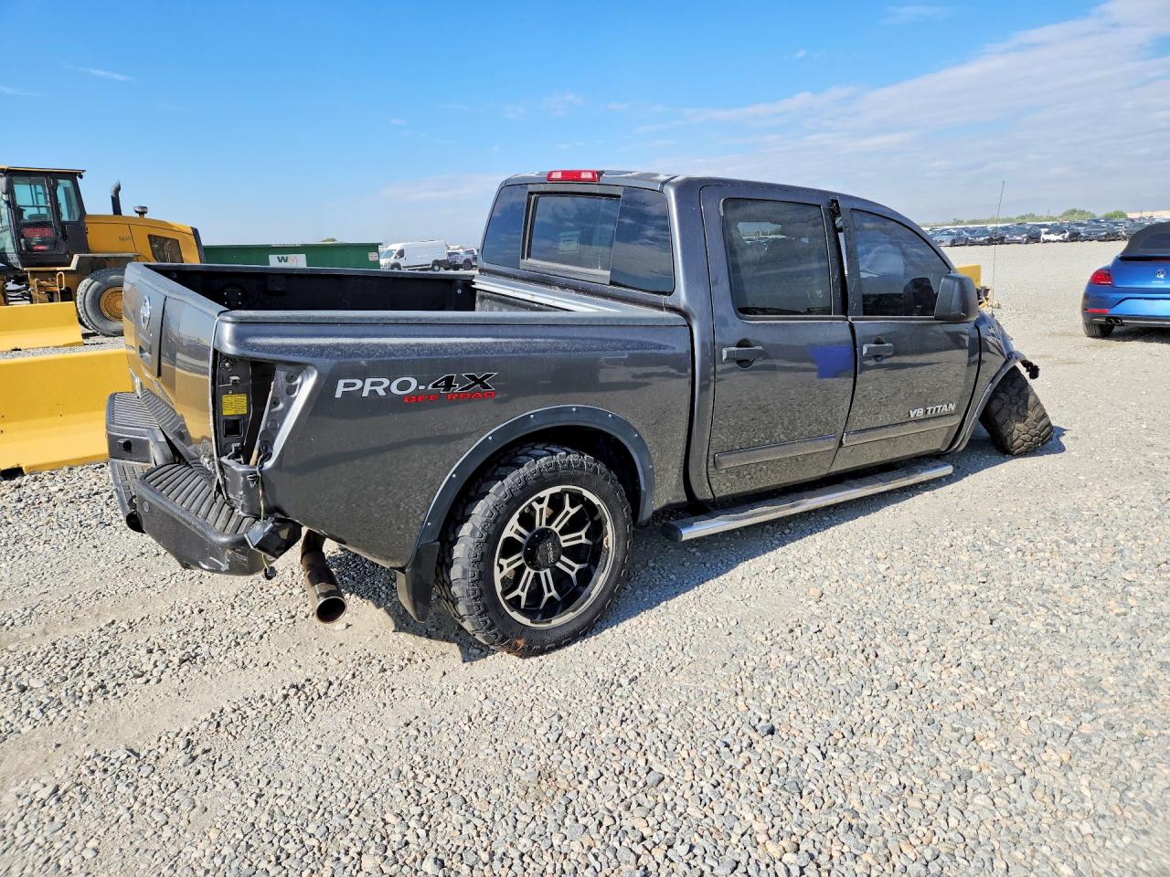 2008 Nissan Titan Xe Gray vin: 1N6AA07C38N303934