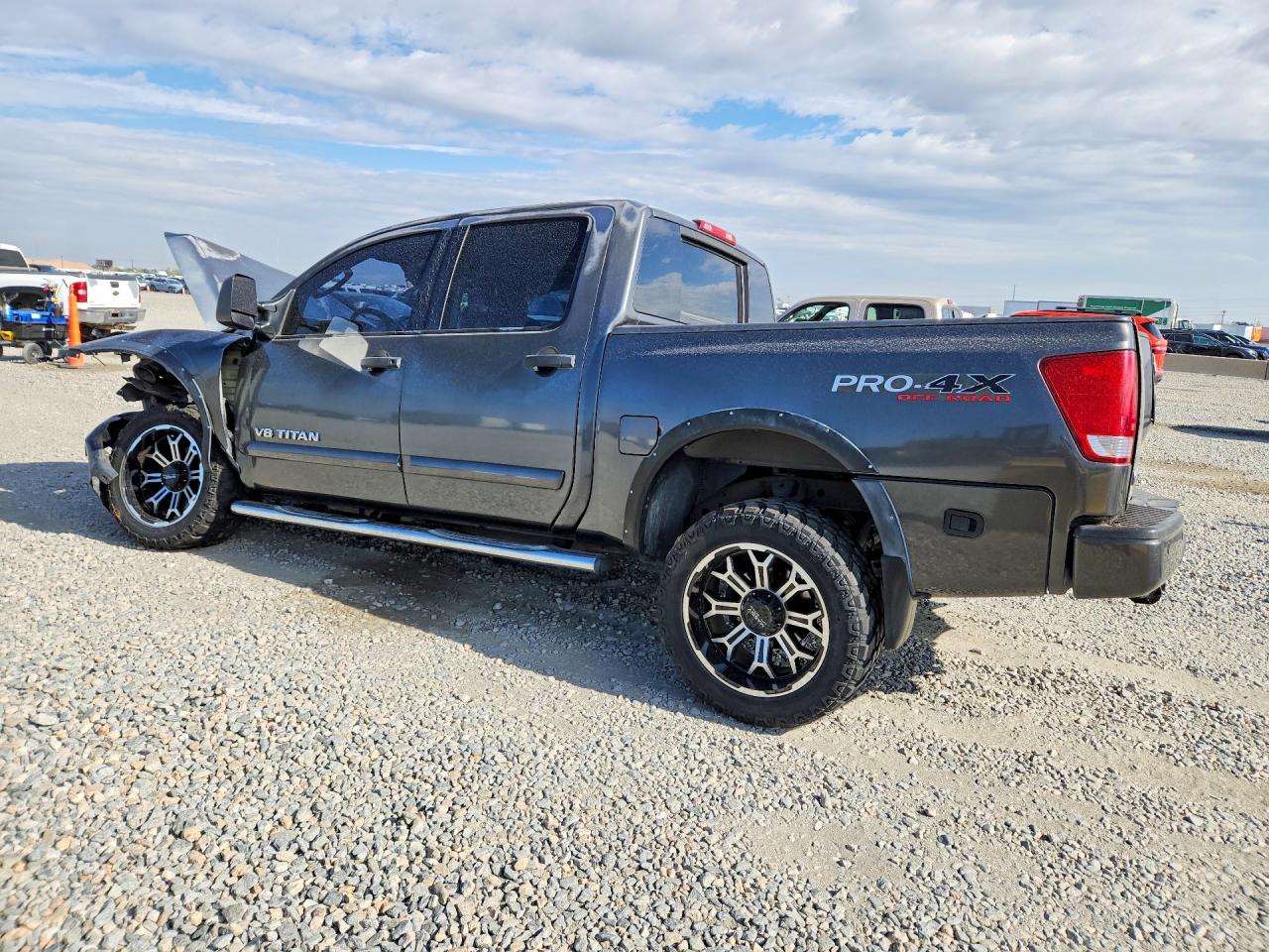2008 Nissan Titan Xe Gray vin: 1N6AA07C38N303934