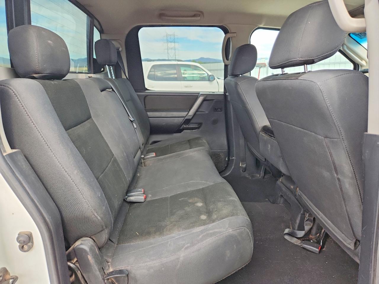 2008 Nissan Titan Xe White vin: 1N6AA07C38N322936