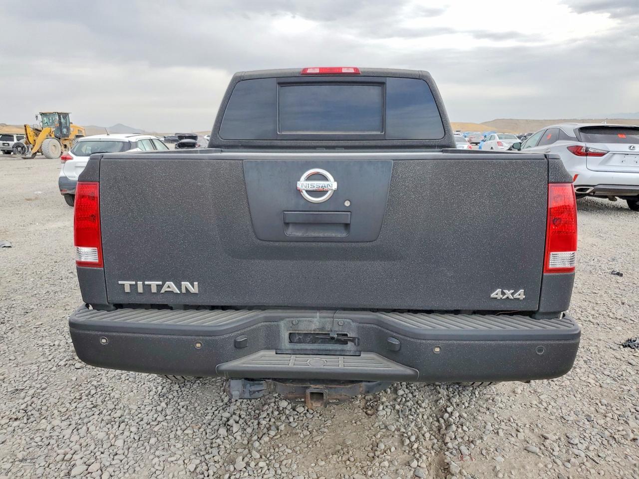 2008 Nissan Titan Xe Black vin: 1N6AA07C38N336643