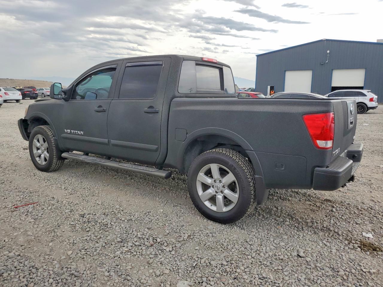 2008 Nissan Titan Xe Black vin: 1N6AA07C38N336643