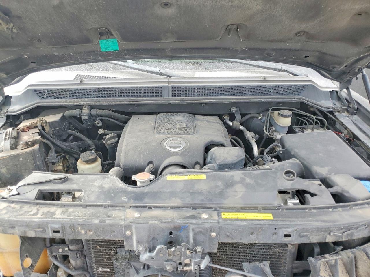 2008 Nissan Titan Xe Black vin: 1N6AA07C38N336643