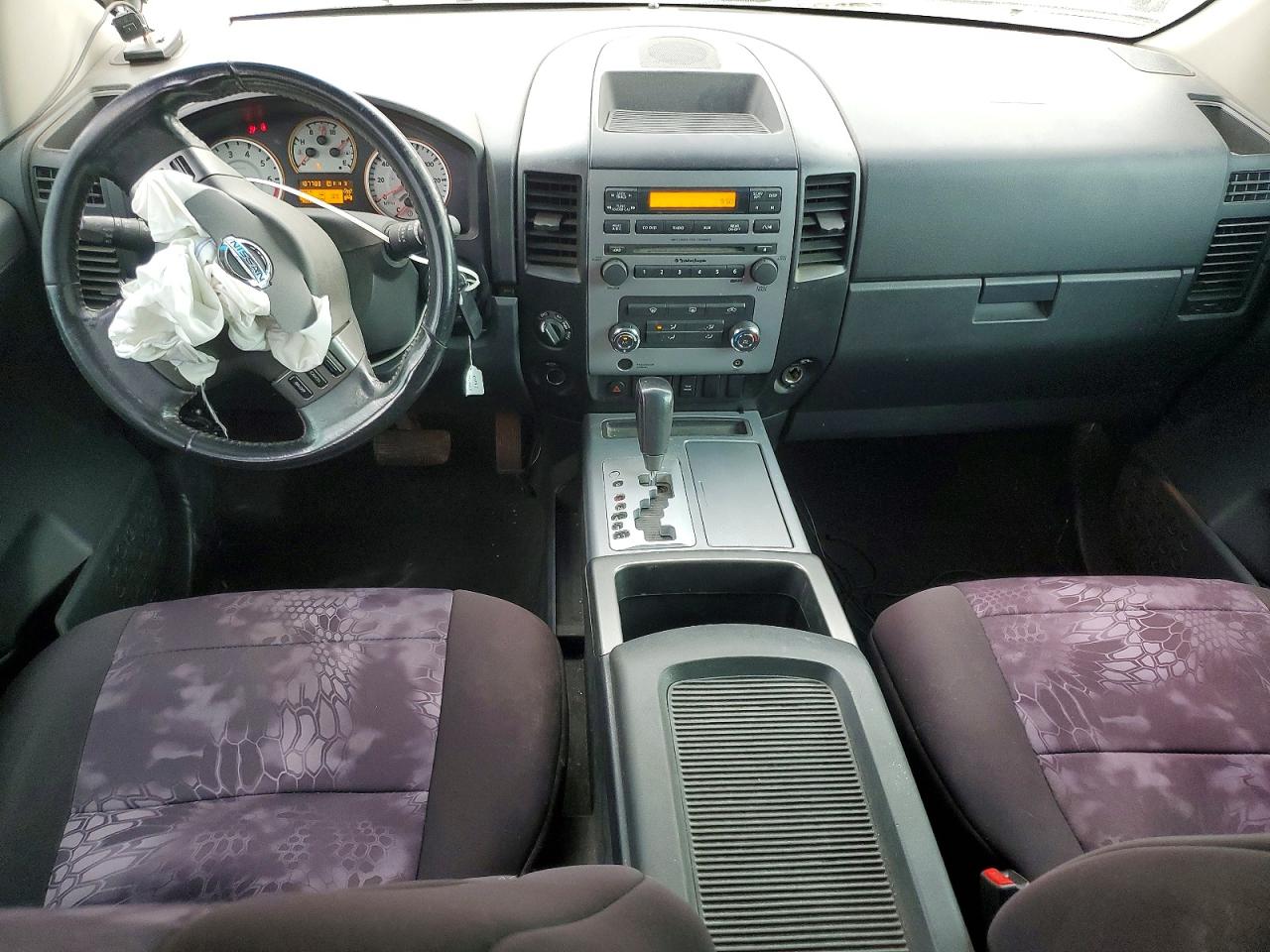 2008 Nissan Titan Xe Black vin: 1N6AA07C38N336643